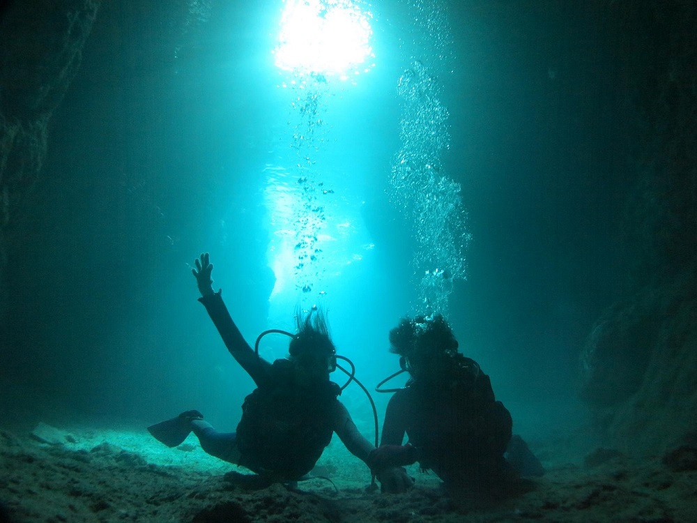 青の洞窟体験ダイビング2