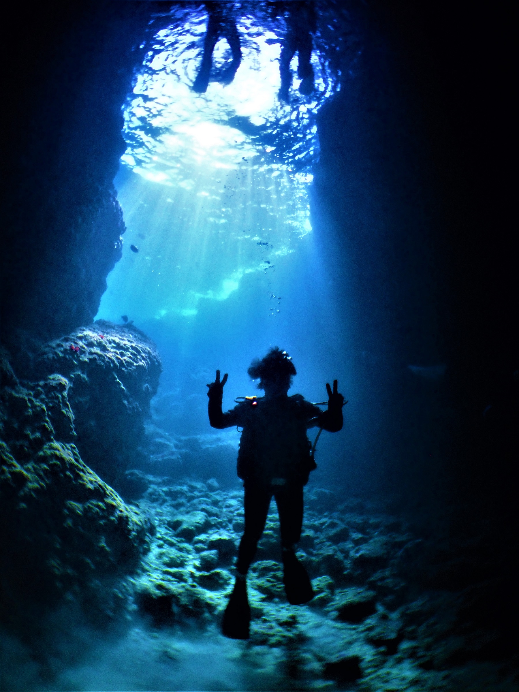青の洞窟体験ダイビング5
